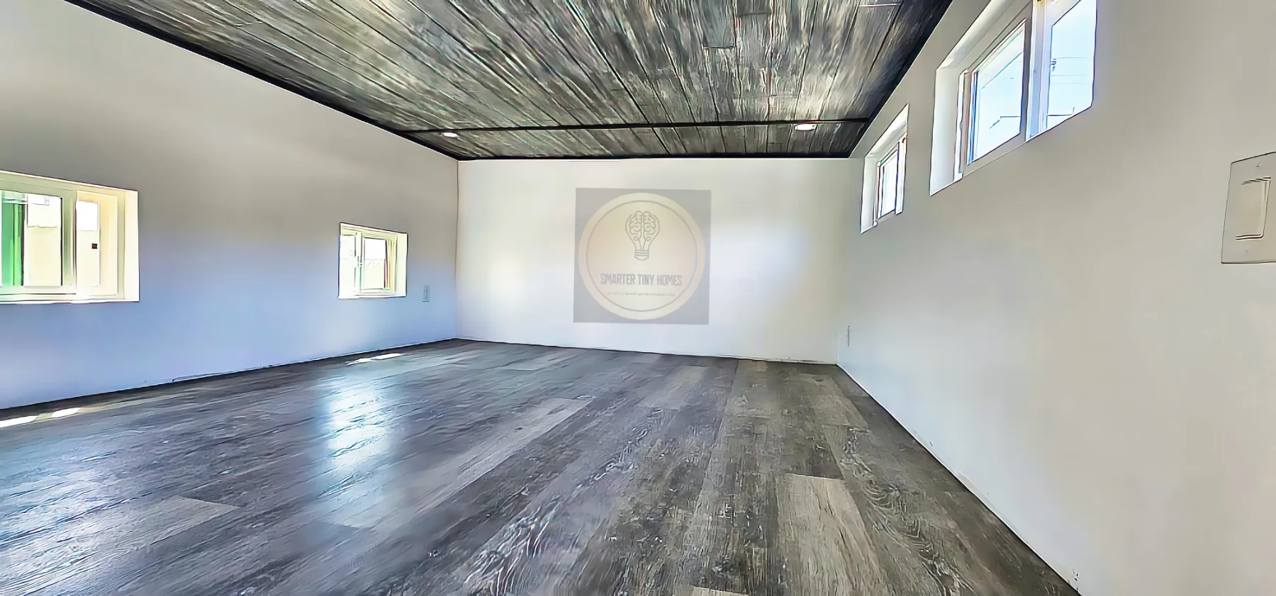 The Malibu Luxury Tiny Home Interior Empty